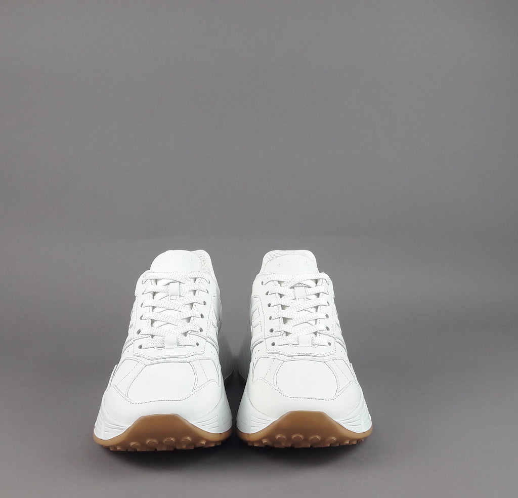 Hogan H669 Donna Pelle Bianco H Cucita