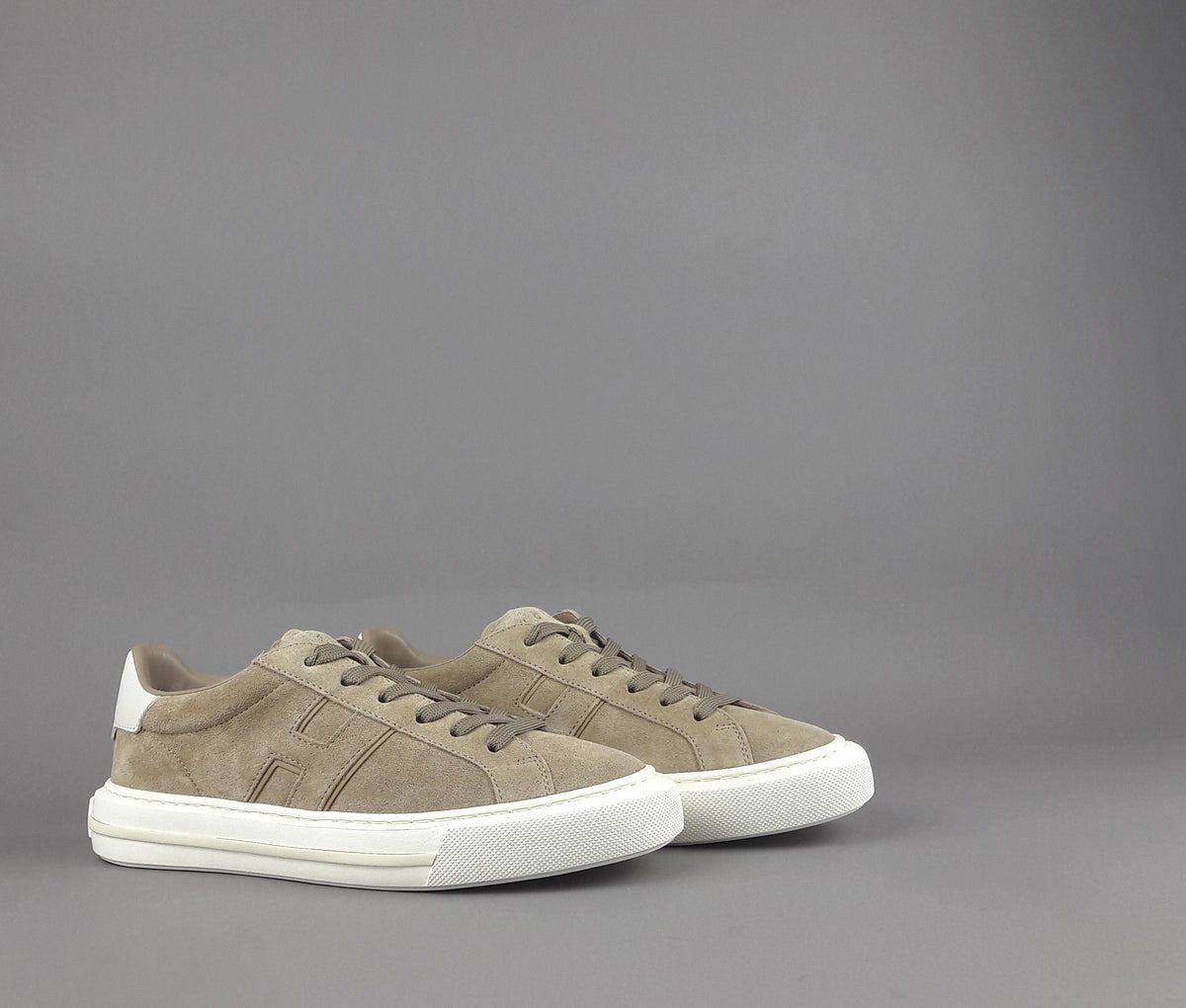 Hogan H691 Uomo Camoscio Beige