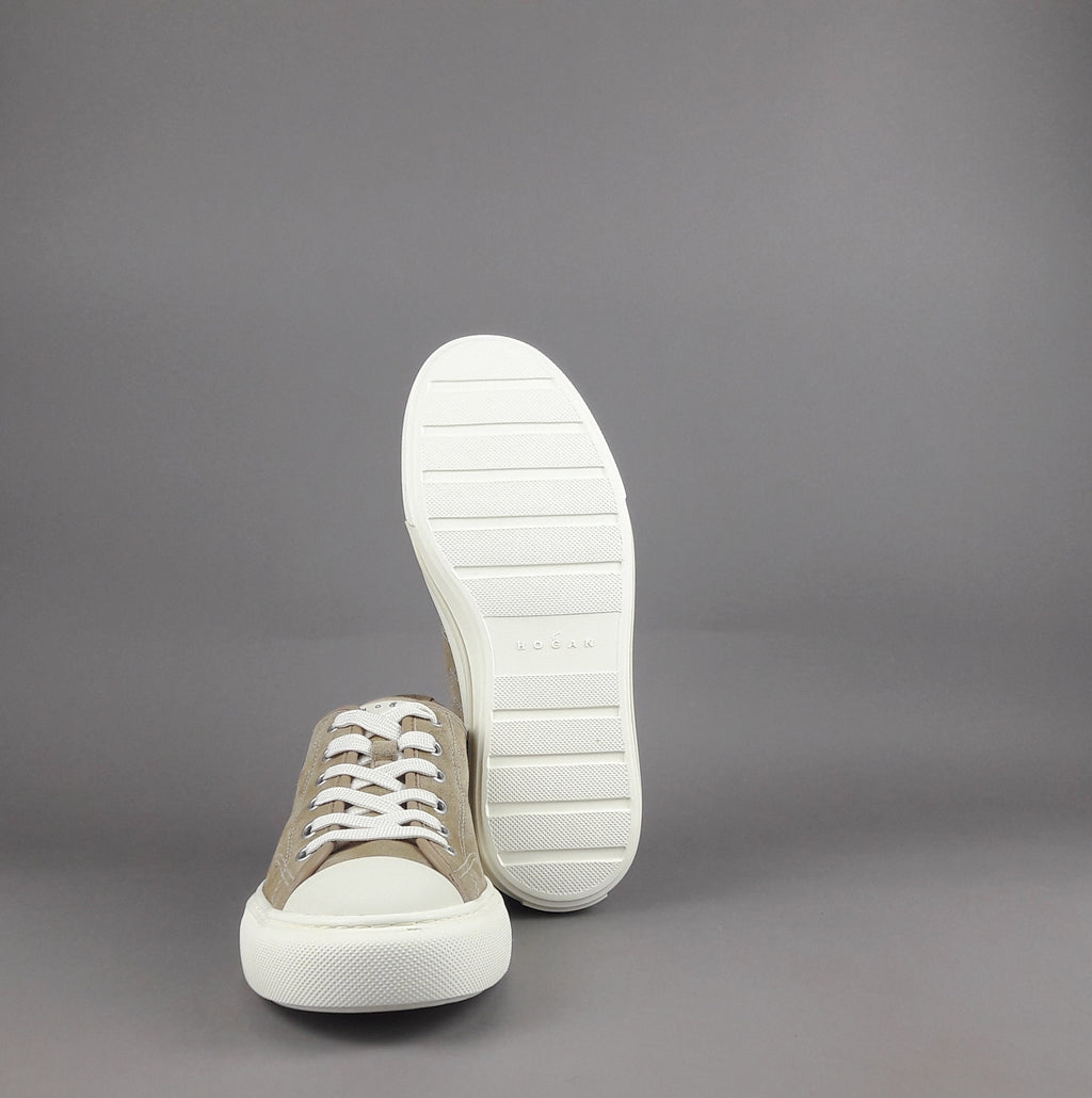 Hogan H691 Uomo Camoscio Beige