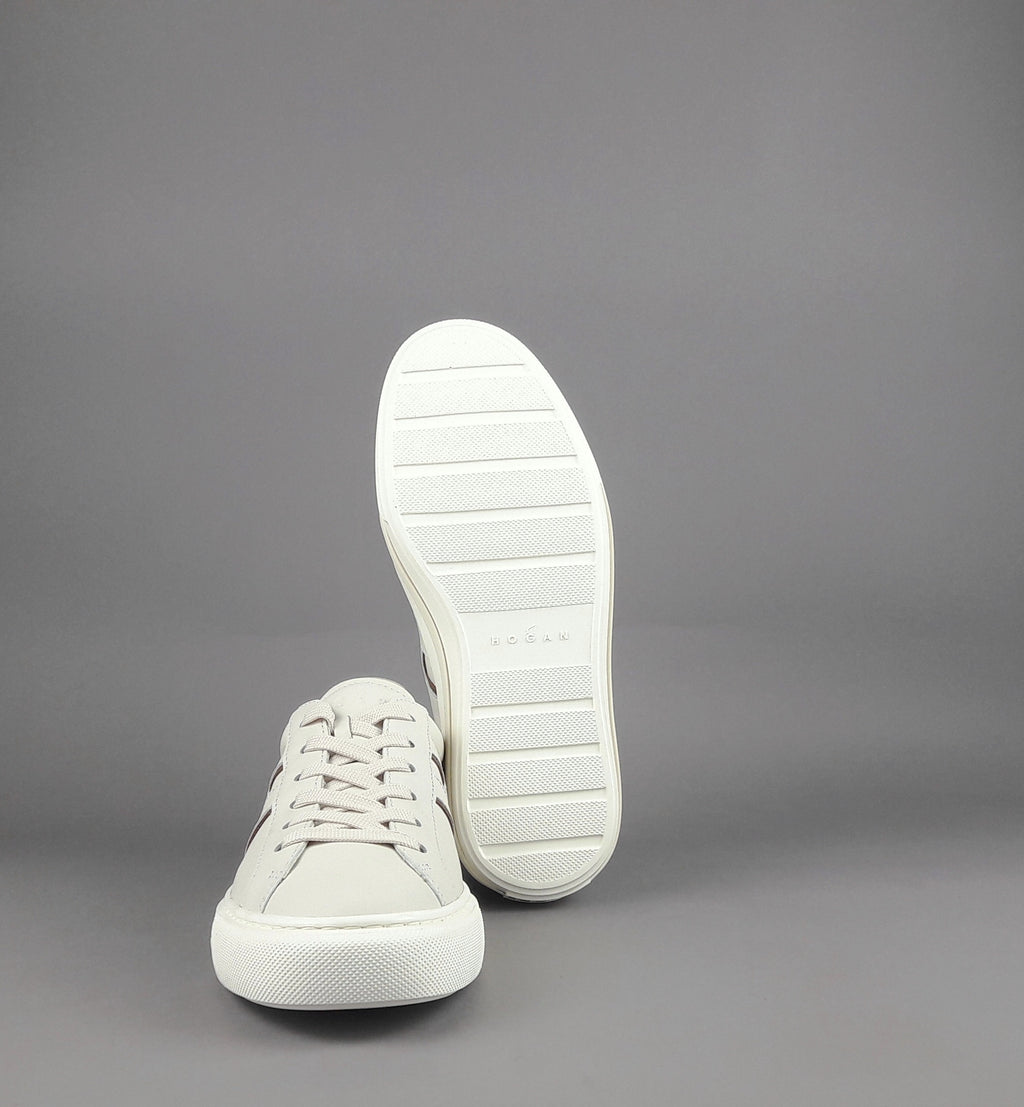 Hogan H691 Uomo Pelle Panna