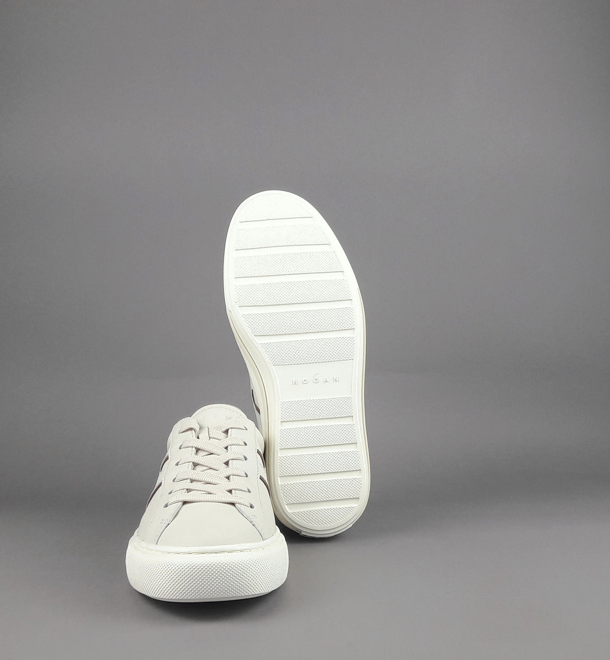 Hogan H691 Uomo Pelle Panna