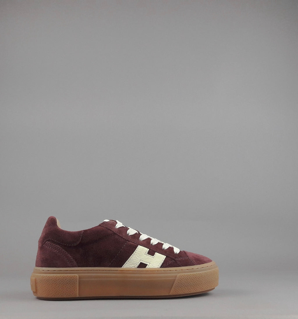Hogan H705 Donna Camoscio Bordeaux