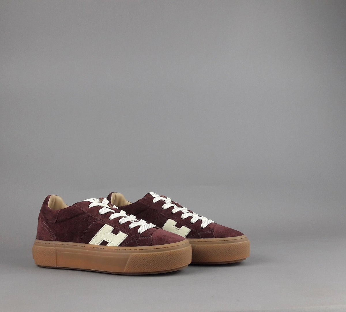 Hogan H705 Donna Camoscio Bordeaux