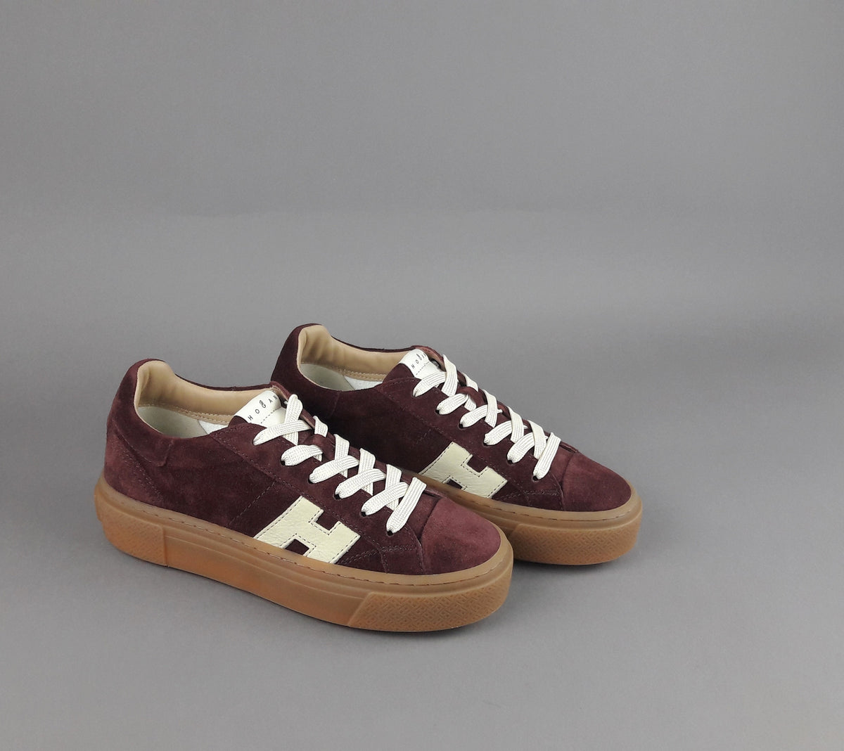Hogan H705 Donna Camoscio Bordeaux