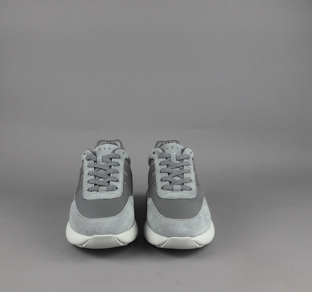 Hogan H709 Uomo Camoscio Pelle Grigio