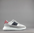 Hogan H709 Uomo Camoscio Tela Grigio