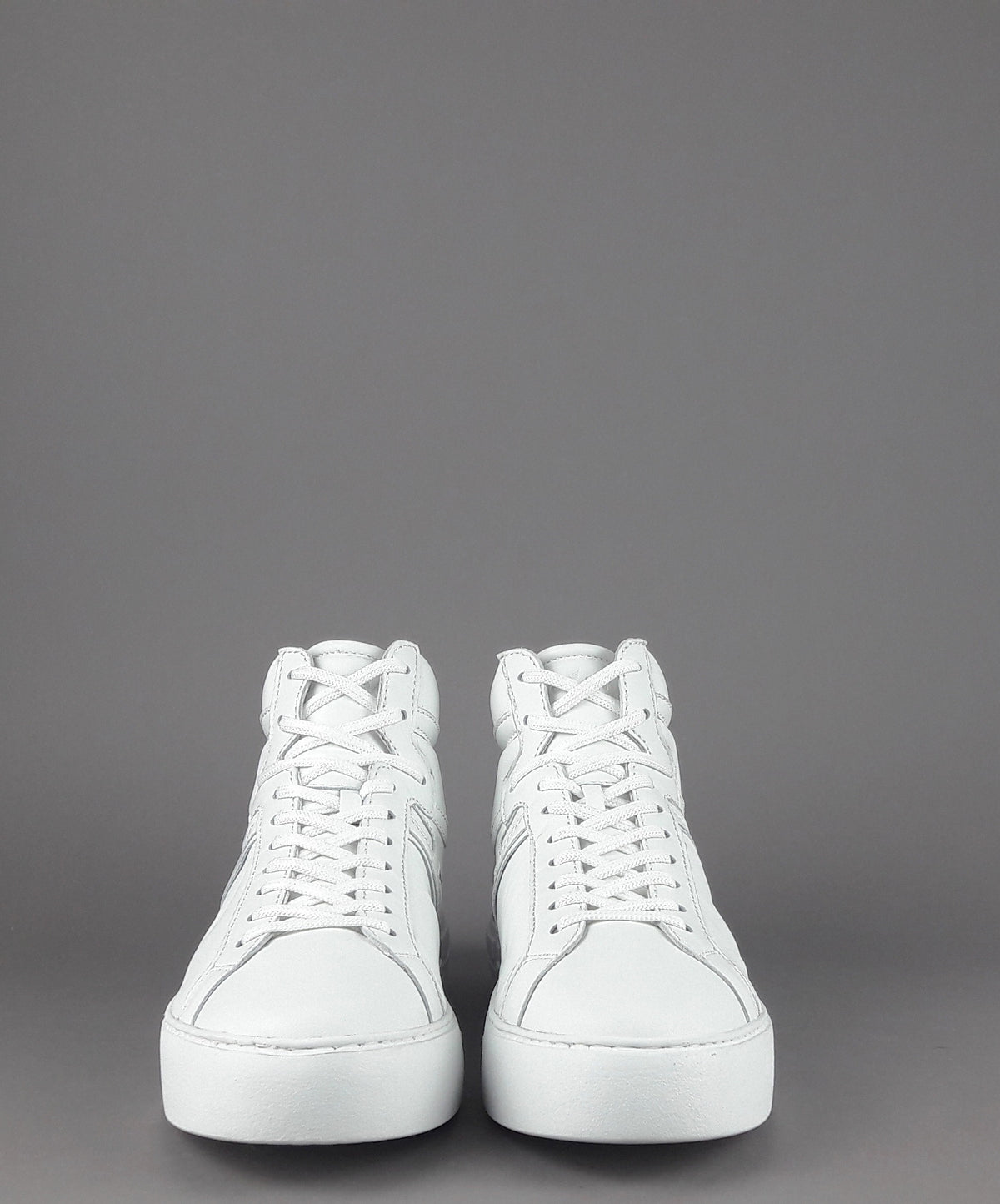 Hogan Hi-Top Rebel Uomo Pelle Nappa Bianco H Lunga