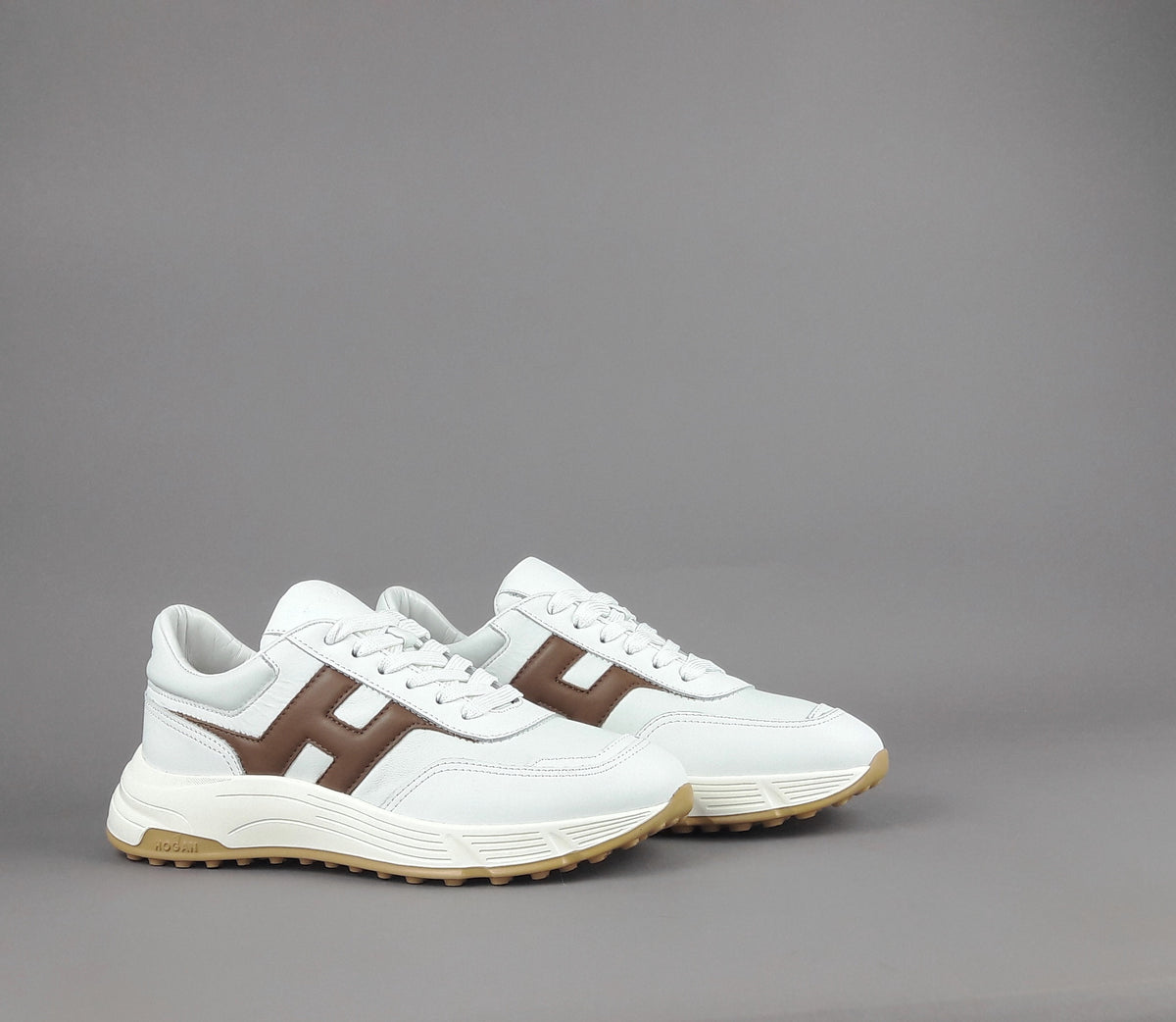 Hogan Hyperlight H563 Uomo Pelle Bianco