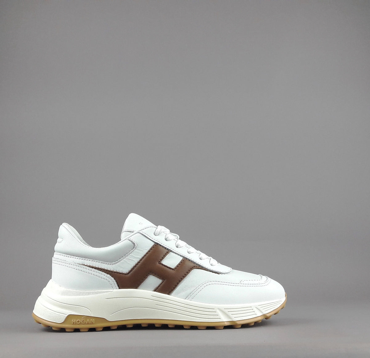 Hogan Hyperlight H563 Uomo Pelle Bianco
