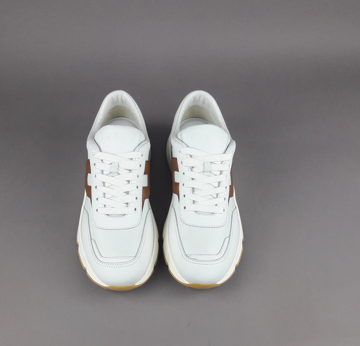 Hogan Hyperlight H563 Uomo Pelle Bianco
