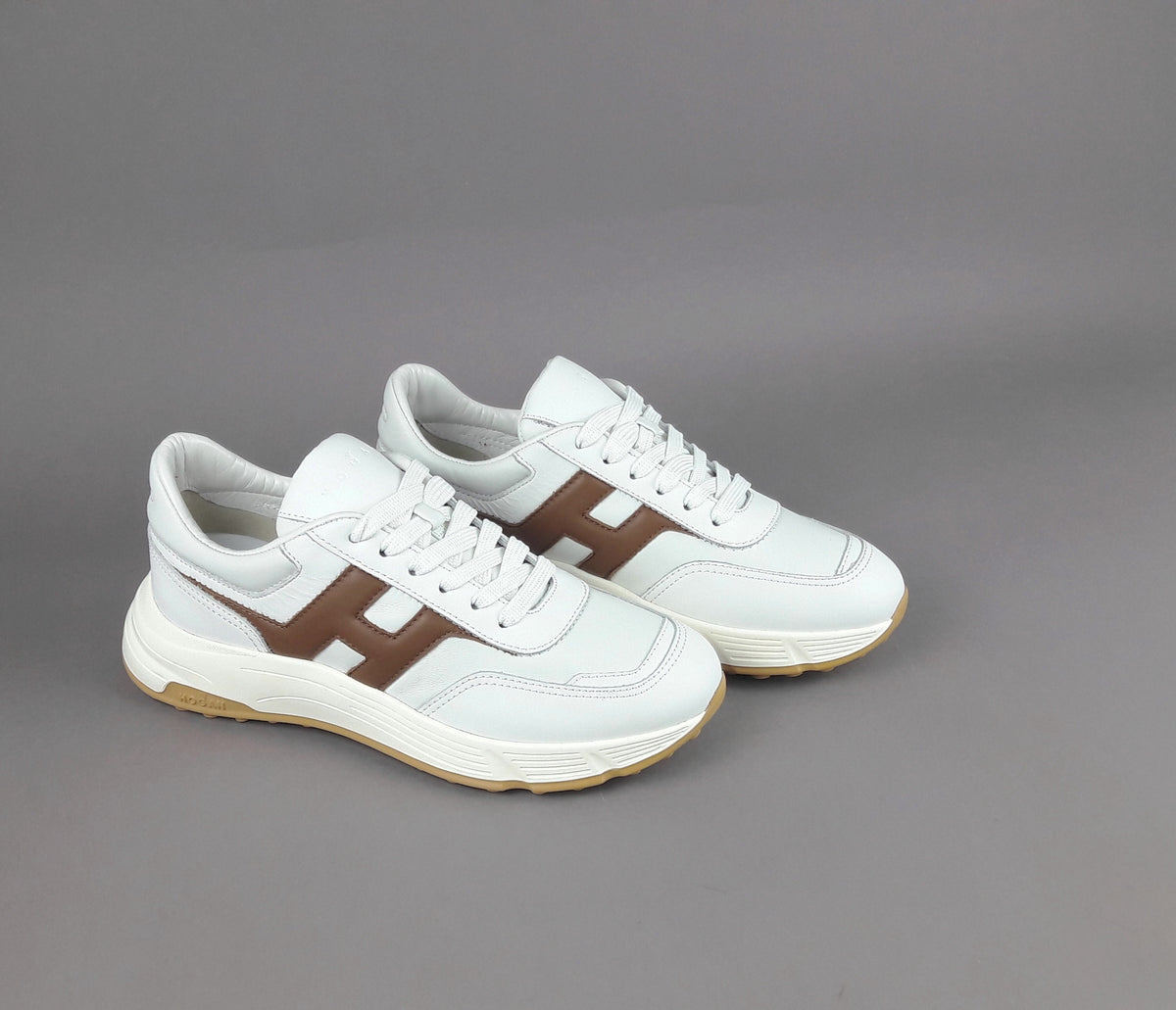Hogan Hyperlight H563 Uomo Pelle Bianco