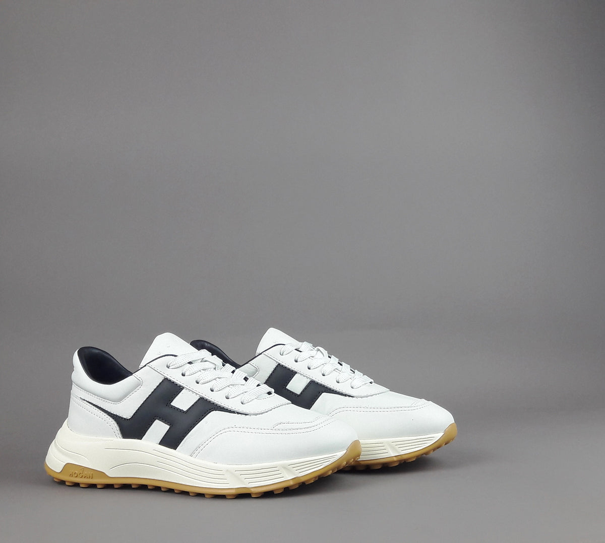 Hogan Hyperlight H563 Uomo Pelle Bianco