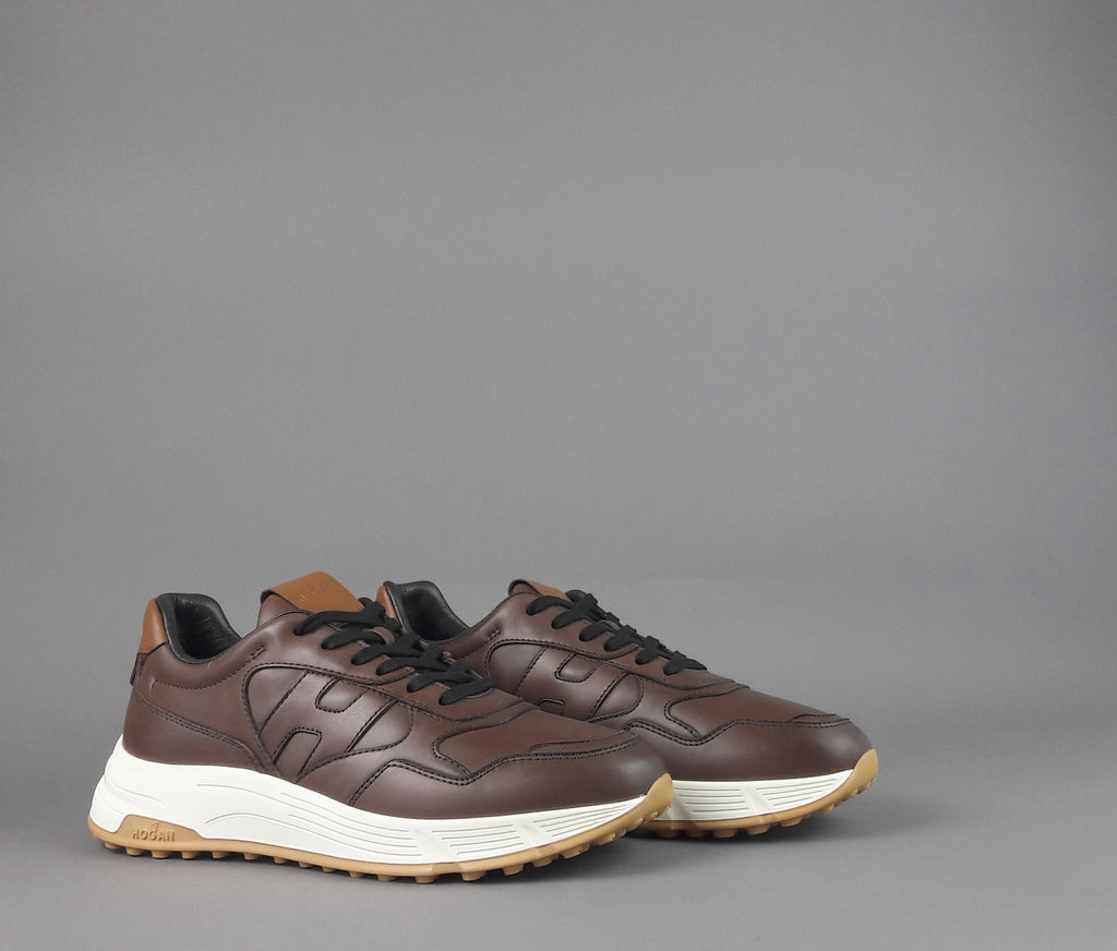Hogan Hyperlight H563 Uomo Pelle Marrone
