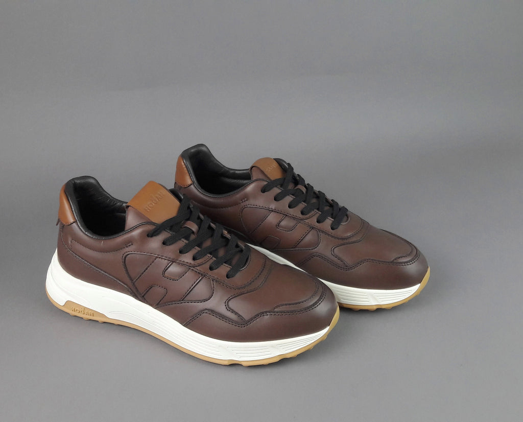 Hogan Hyperlight H563 Uomo Pelle Marrone
