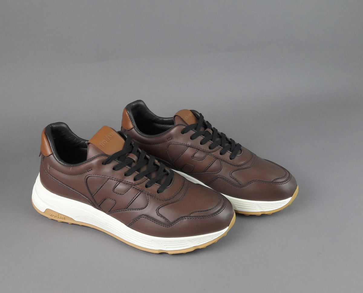Hogan Hyperlight H563 Uomo Pelle Marrone
