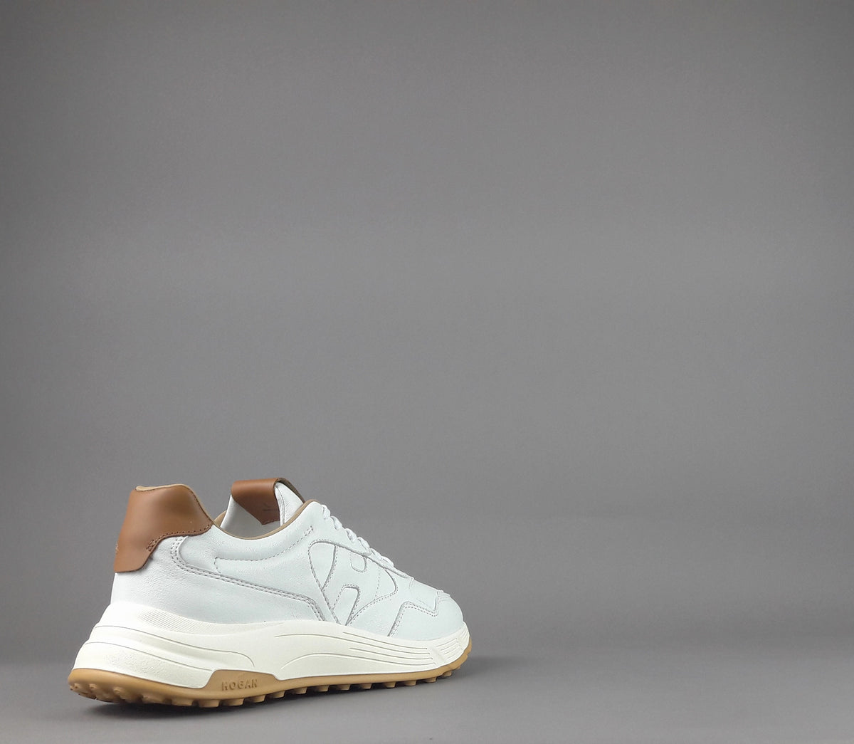 Hogan Hyperlight H563 Uomo Pelle Nappa Bianco