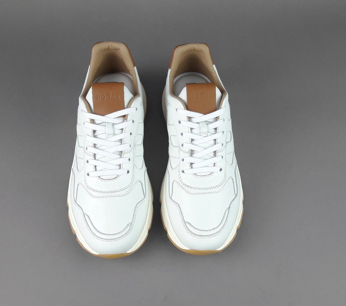 Hogan Hyperlight H563 Uomo Pelle Nappa Bianco