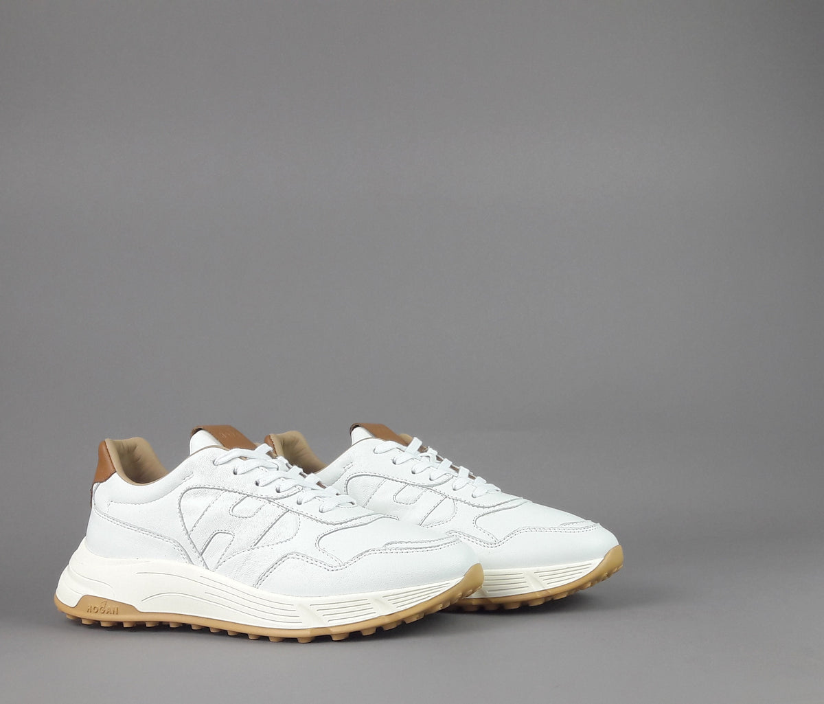Hogan Hyperlight H563 Uomo Pelle Nappa Bianco