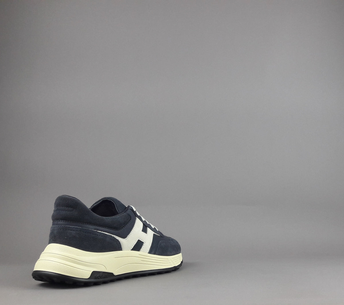 Hogan Hyperlight Uomo Camoscio Pelle Blu Scuro