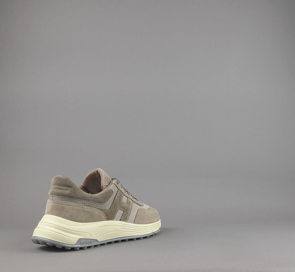 Hogan Hyperlight Uomo Camoscio Tela Beige
