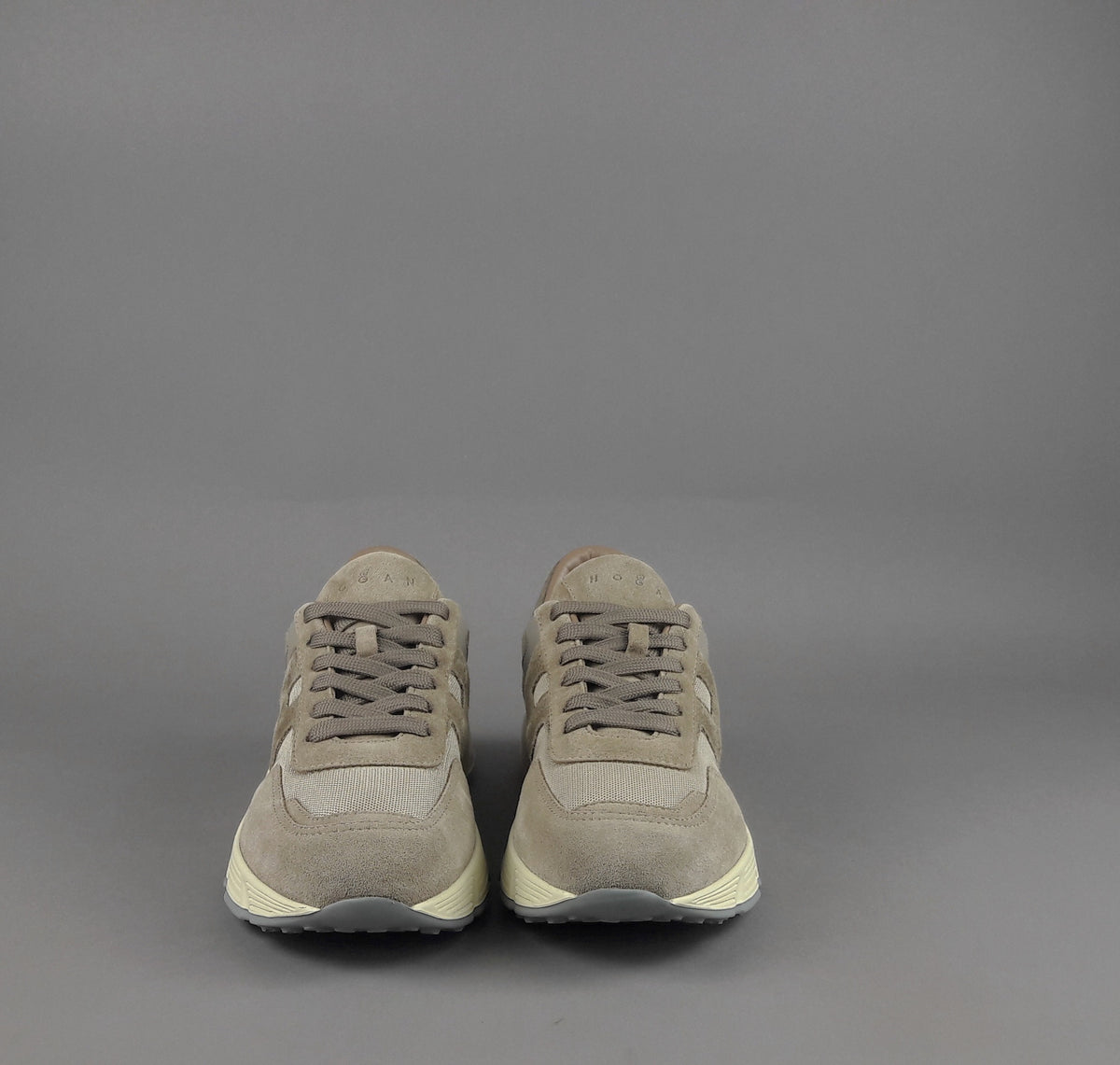 Hogan Hyperlight Uomo Camoscio Tela Beige
