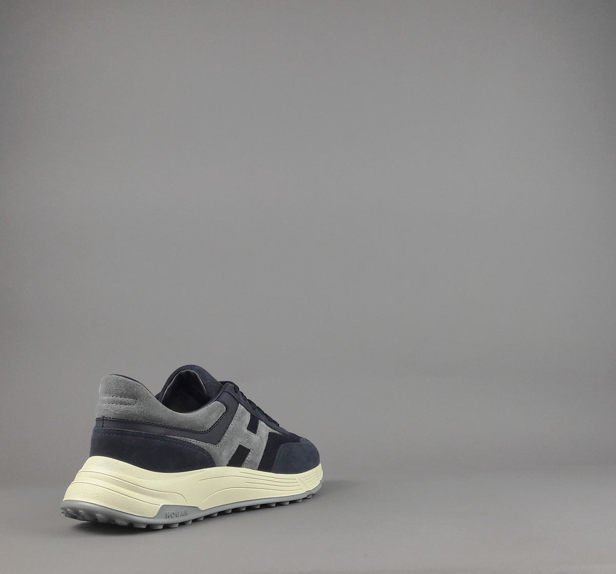 Hogan Hyperlight Uomo Camoscio Tela Blu Scuro