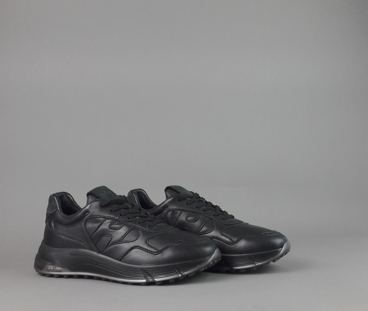 Hogan Hyperlight Uomo Pelle Nappa Nero