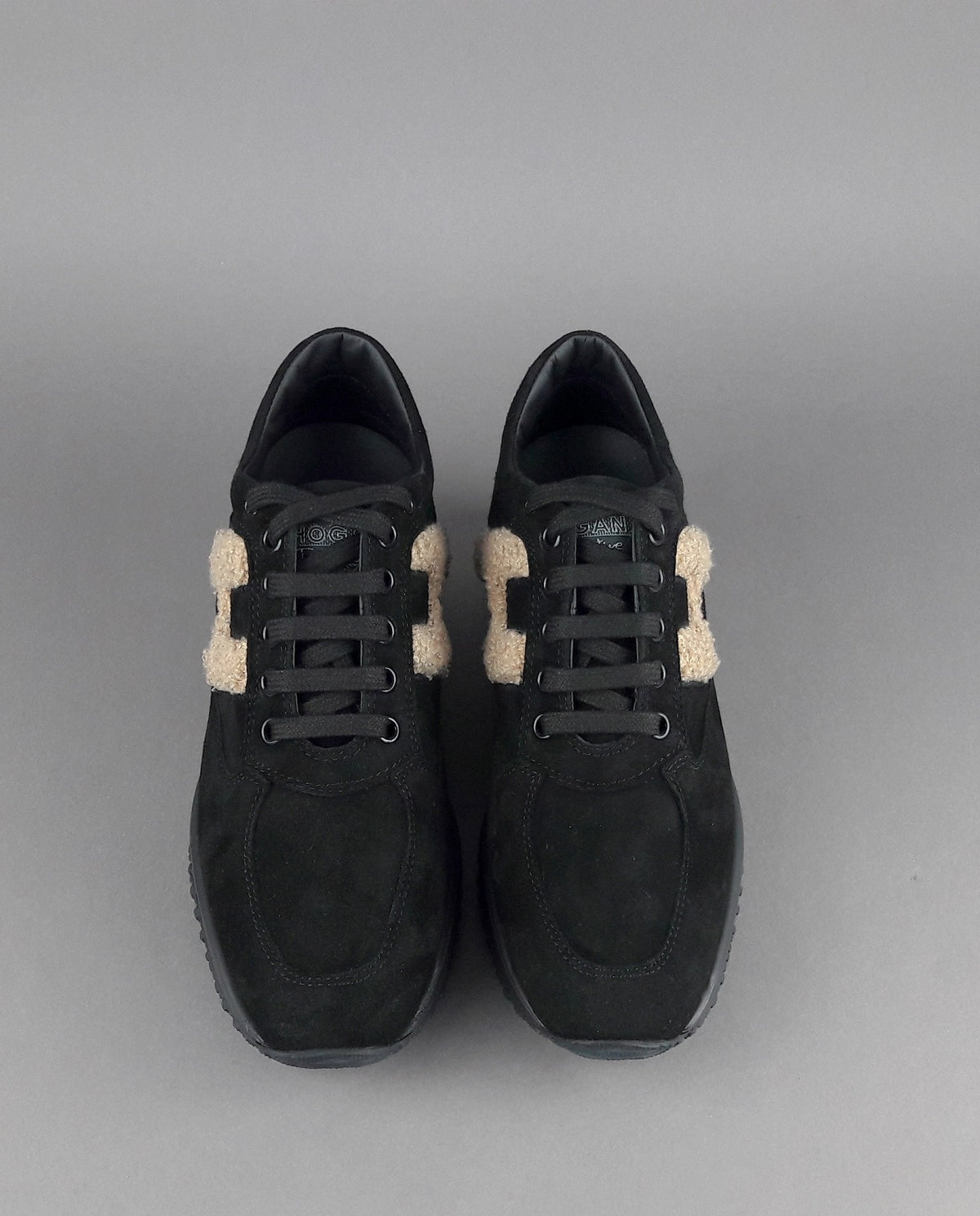 Hogan Interactive Donna Camoscio Nero H Ecopelliccia