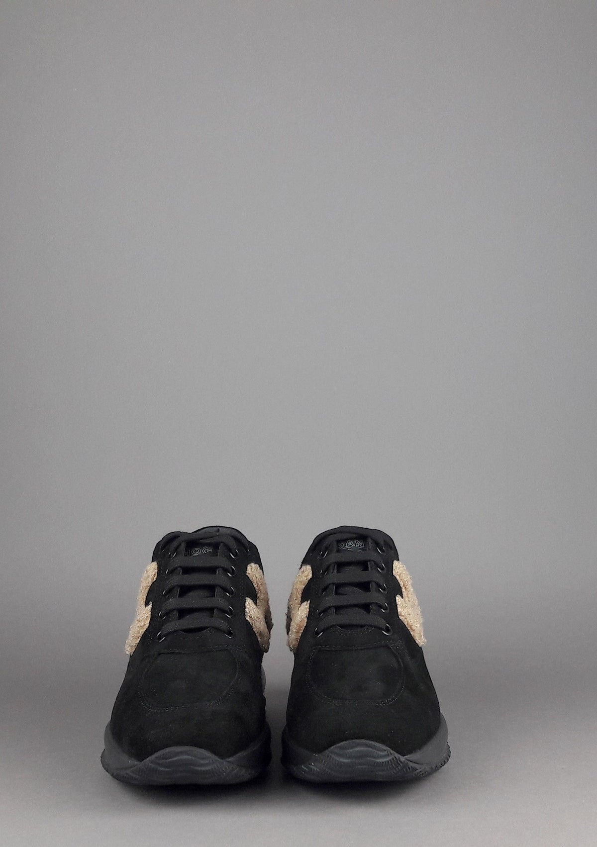 Hogan Interactive Donna Camoscio Nero H Ecopelliccia