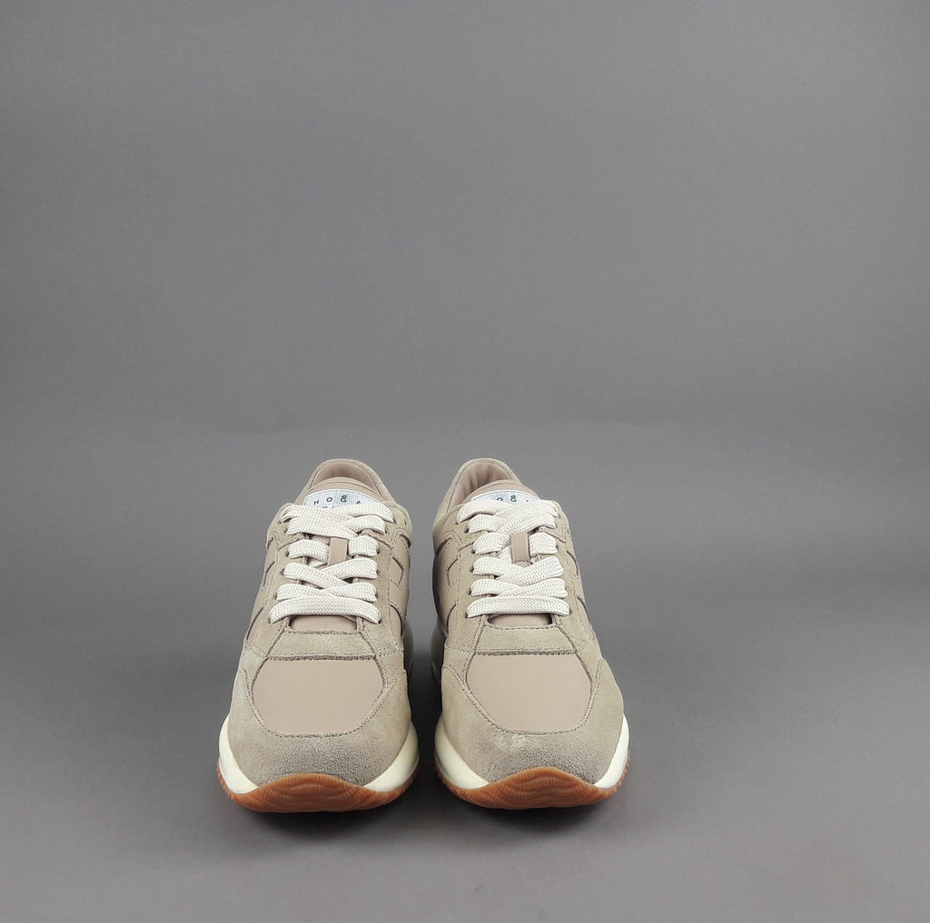 Hogan Interactive Donna Camoscio Pelle Beige