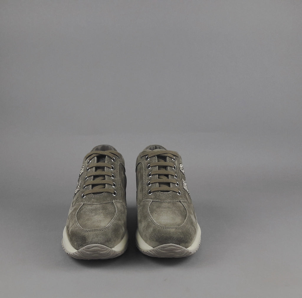 Hogan Interactive Donna Camoscio Torba H Strass