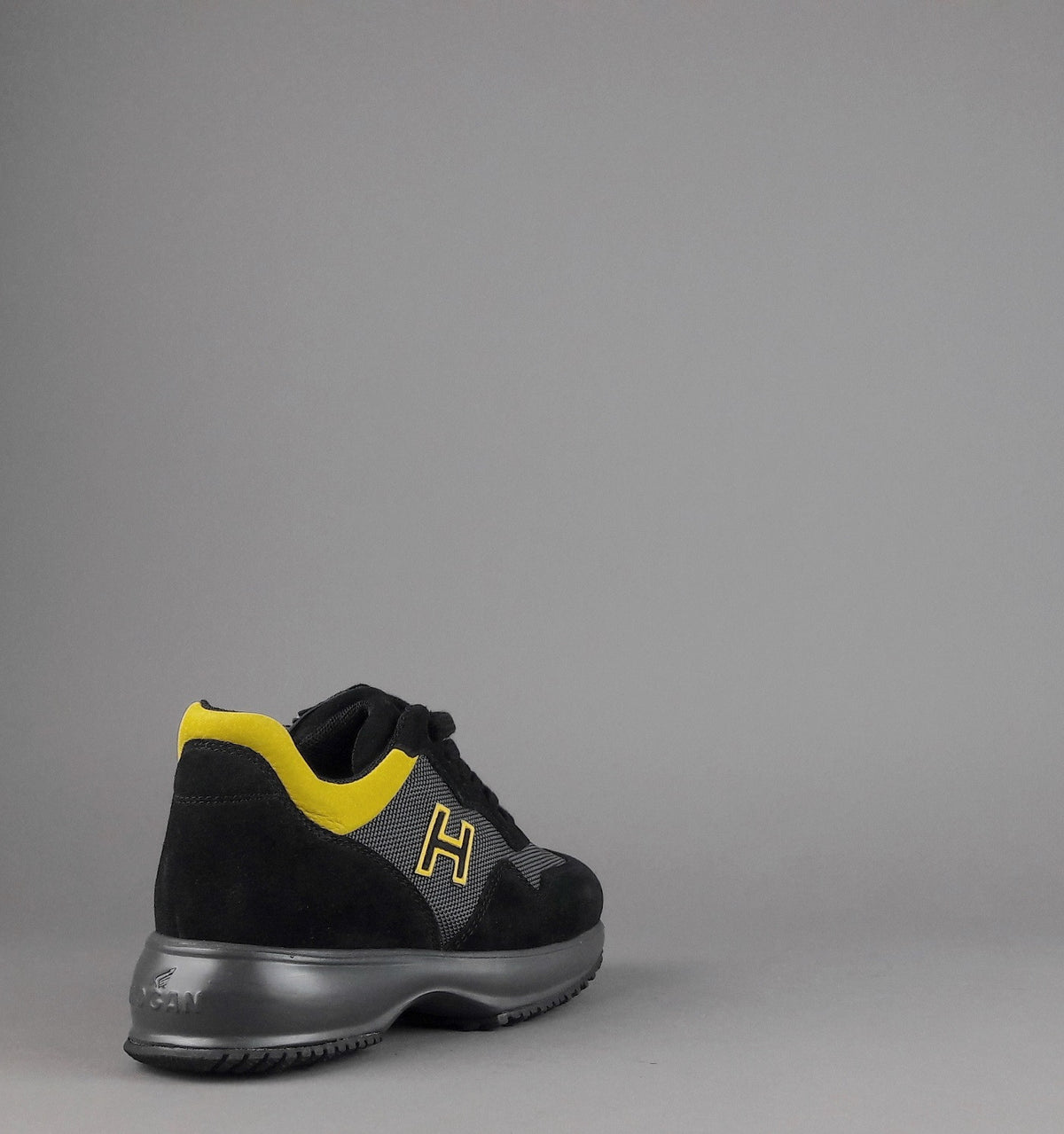 Hogan Interactive Junior Camoscio Tela Nero H Flock