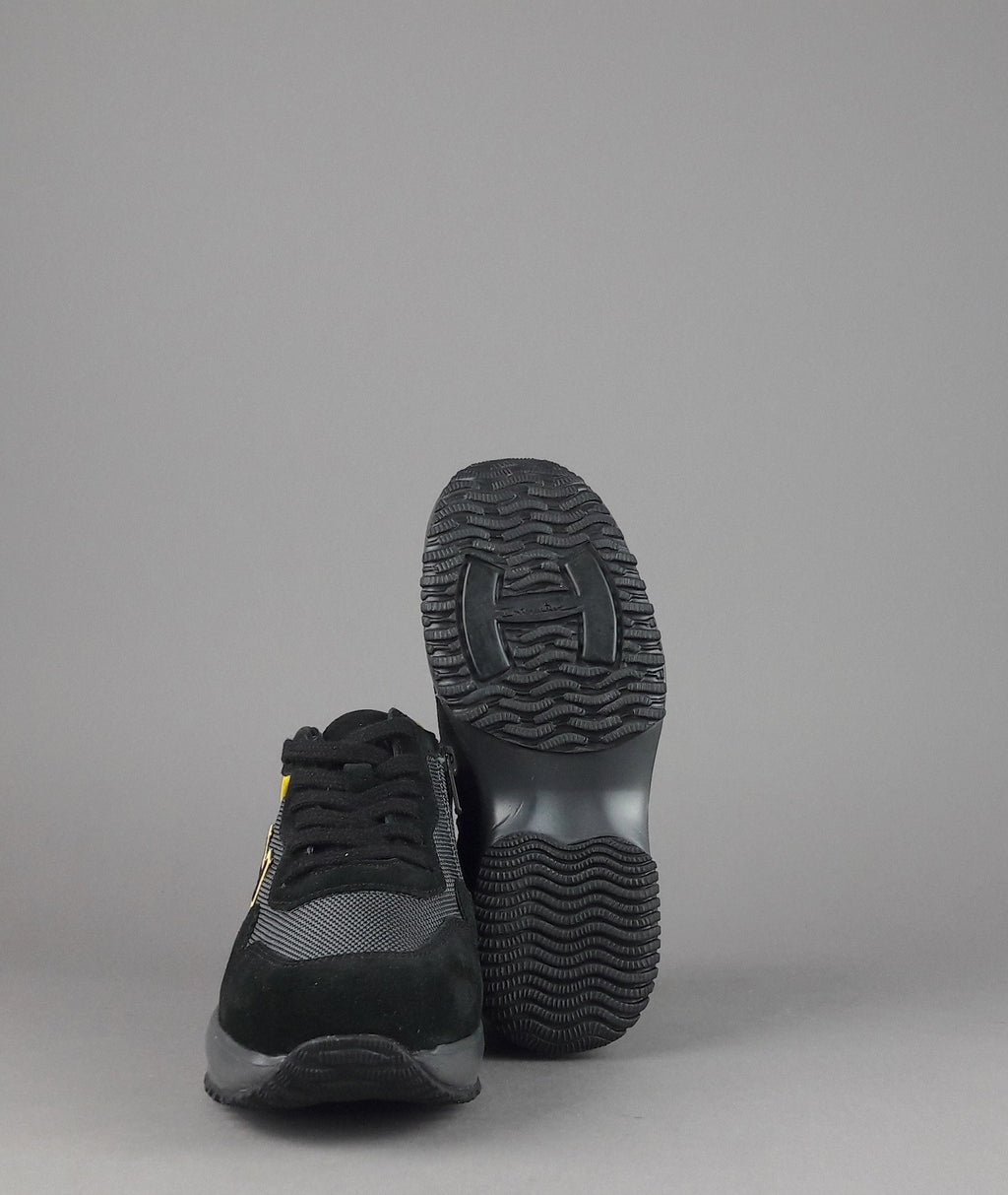 Hogan Interactive Junior Camoscio Tela Nero H Flock