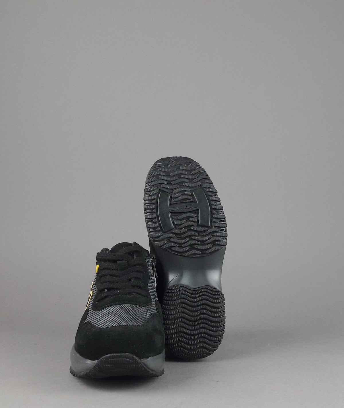 Hogan Interactive Junior Camoscio Tela Nero H Flock