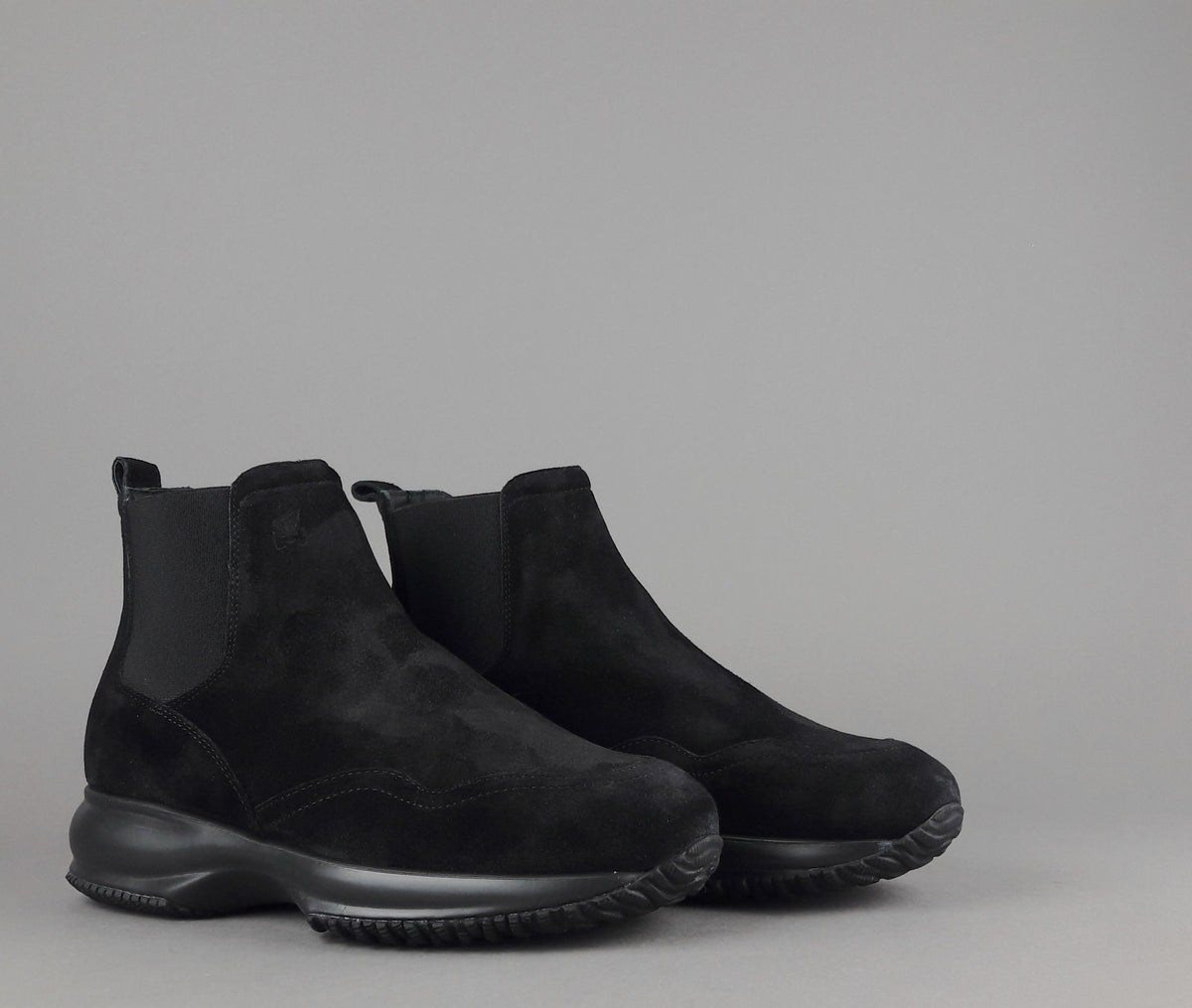 Hogan Interactive Tronchetto Donna Camoscio Nero