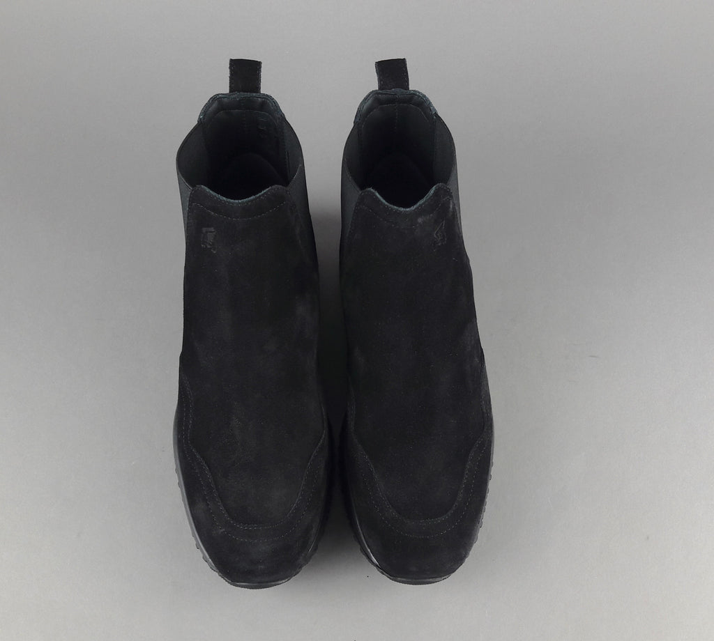 Hogan Interactive Tronchetto Donna Camoscio Nero