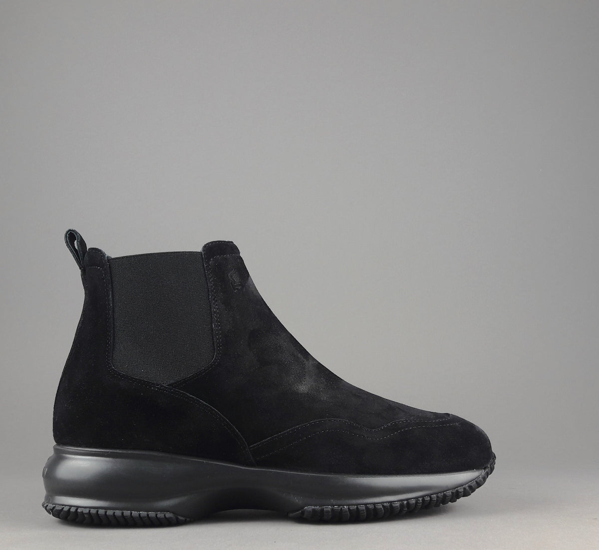 Hogan Interactive Tronchetto Donna Camoscio Nero