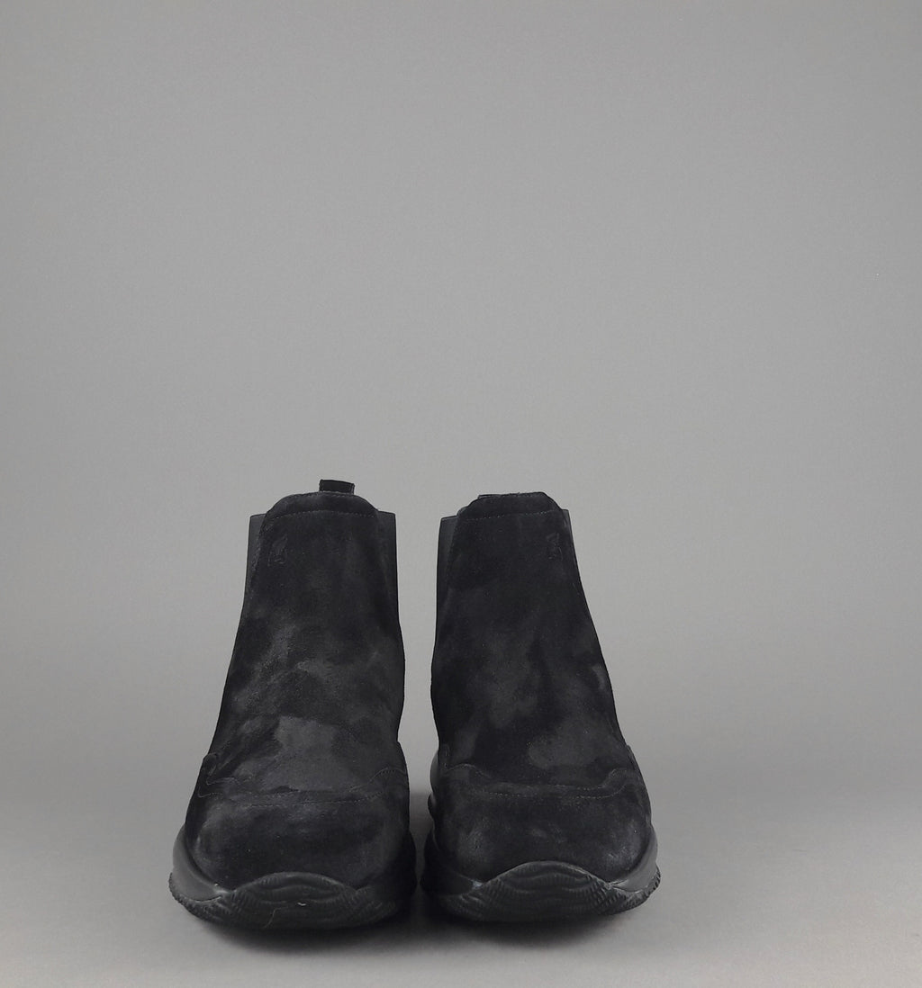 Hogan Interactive Tronchetto Donna Camoscio Nero