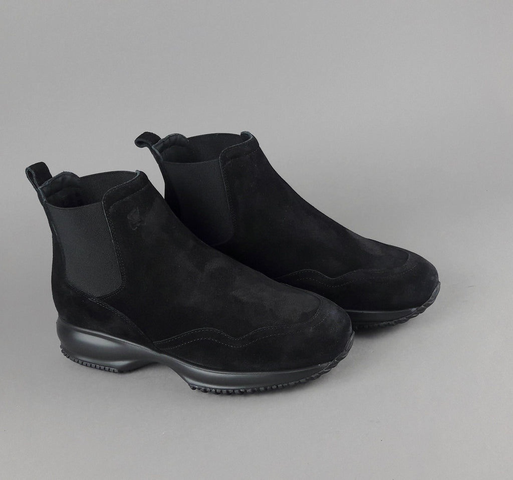Hogan Interactive Tronchetto Donna Camoscio Nero