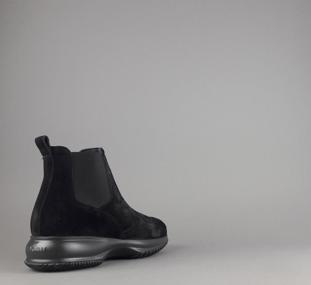 Hogan Interactive Tronchetto Donna Camoscio Nero