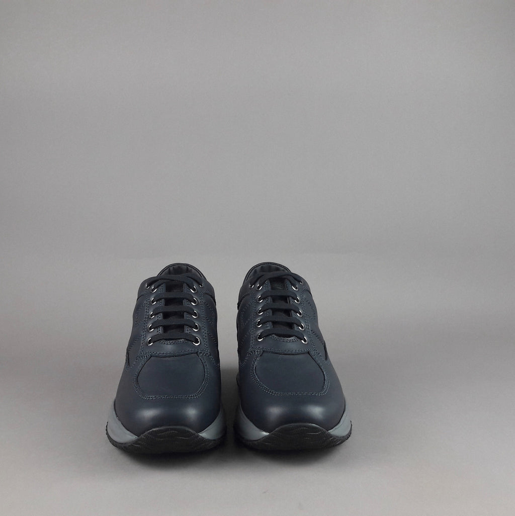 Hogan Interactive Uomo Pelle Blu Scuro