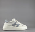 Hogan Rebel Donna H562 Pelle Nappa Bianco Opaco H Camoscio