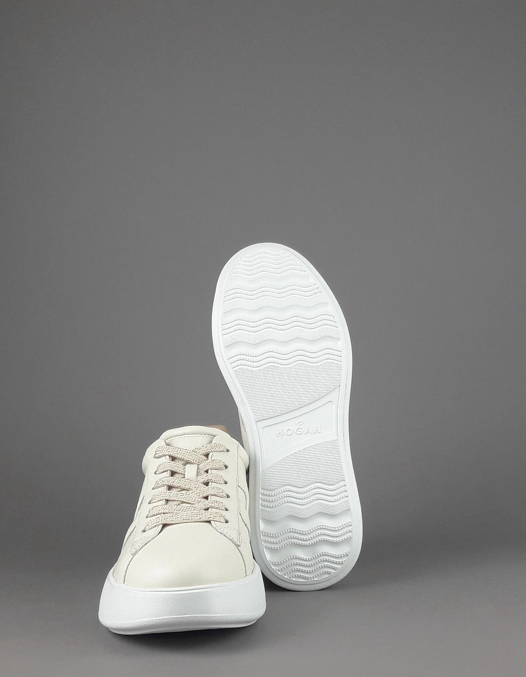 Hogan Rebel Donna H564 Pelle Avorio