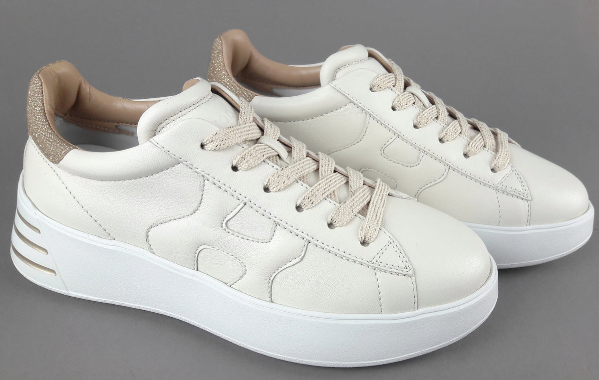 Hogan Rebel Donna H564 Pelle Avorio