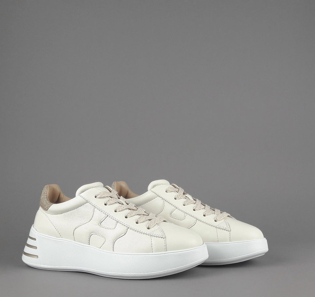 Hogan Rebel Donna H564 Pelle Avorio
