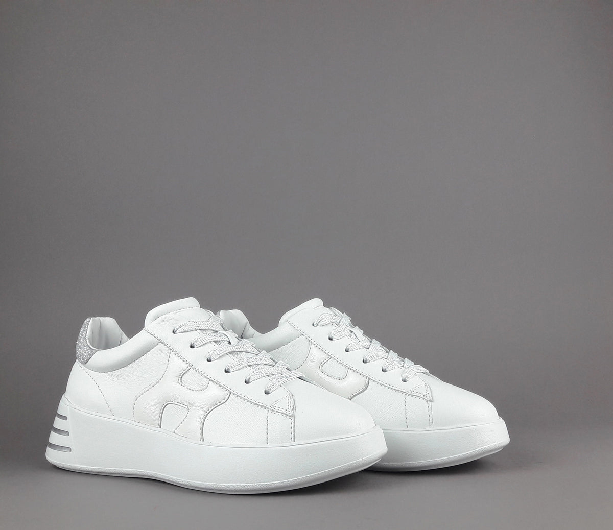 Hogan Rebel Donna H564 Pelle Bianco