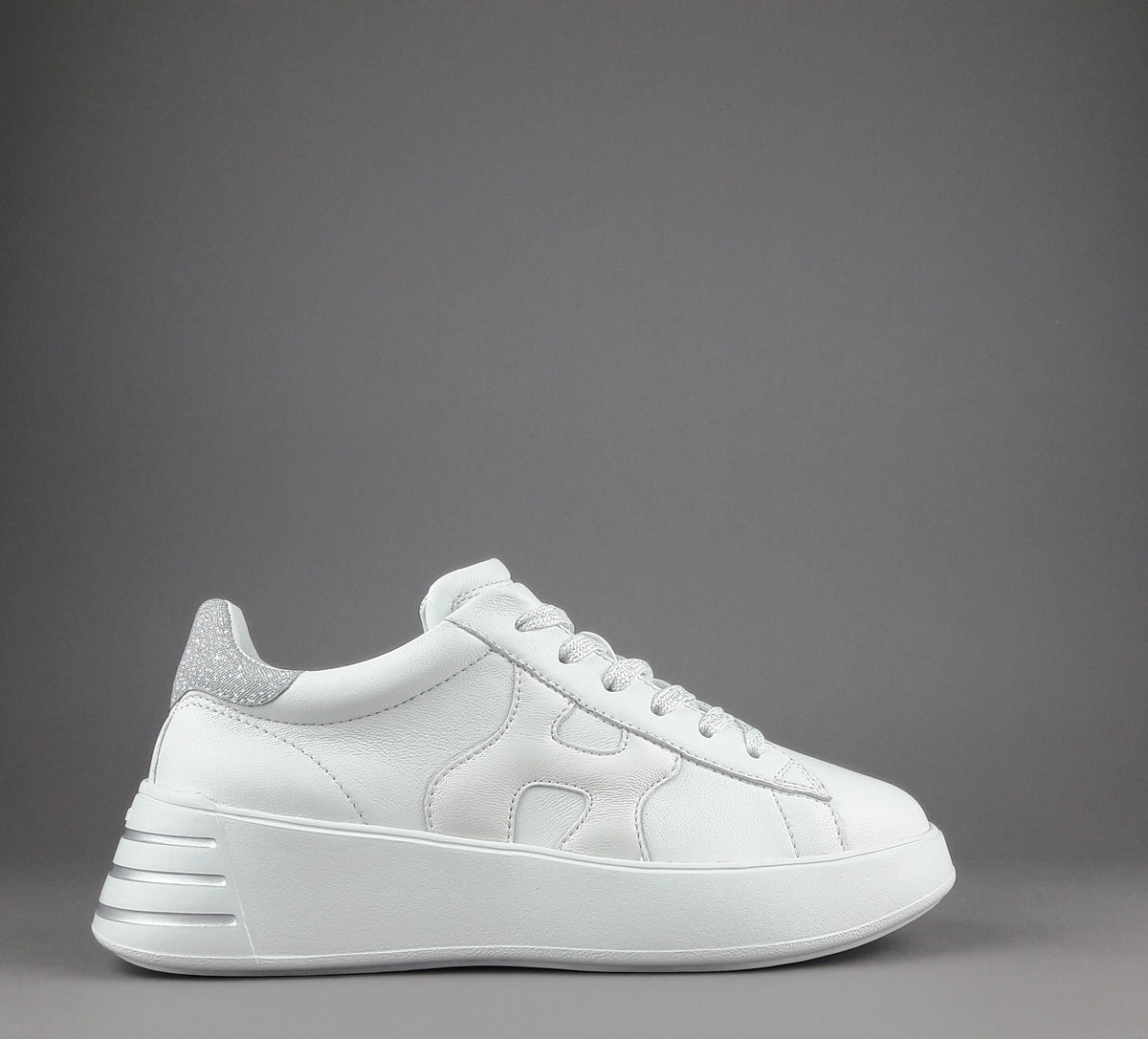 Hogan Rebel Donna H564 Pelle Bianco