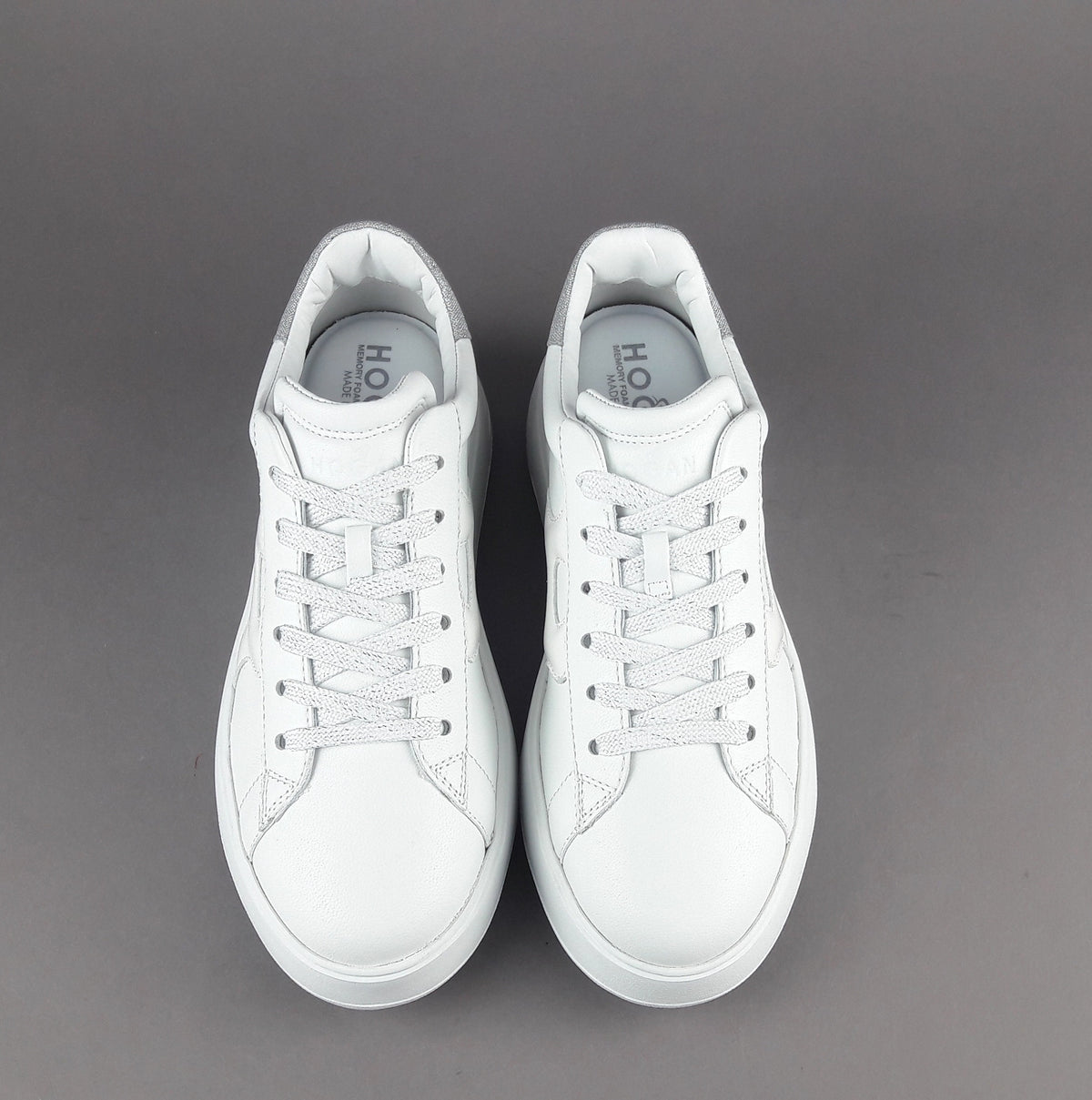 Hogan Rebel Donna H564 Pelle Bianco