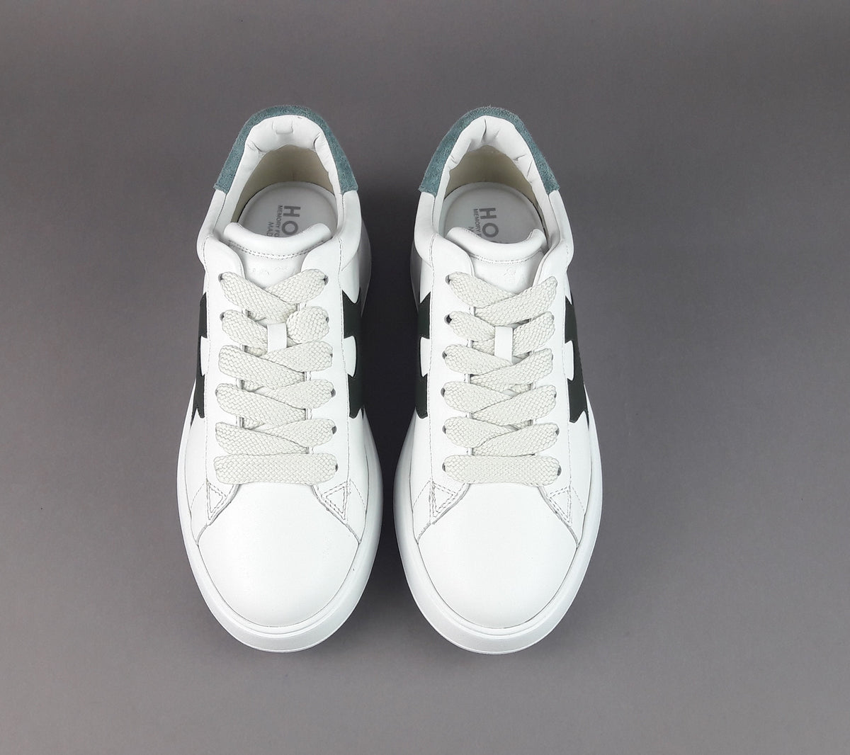 Hogan Rebel Donna H564 Pelle Nappa Bianco