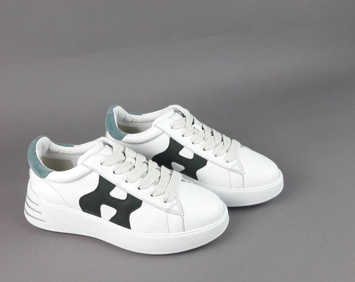 Hogan Rebel Donna H564 Pelle Nappa Bianco